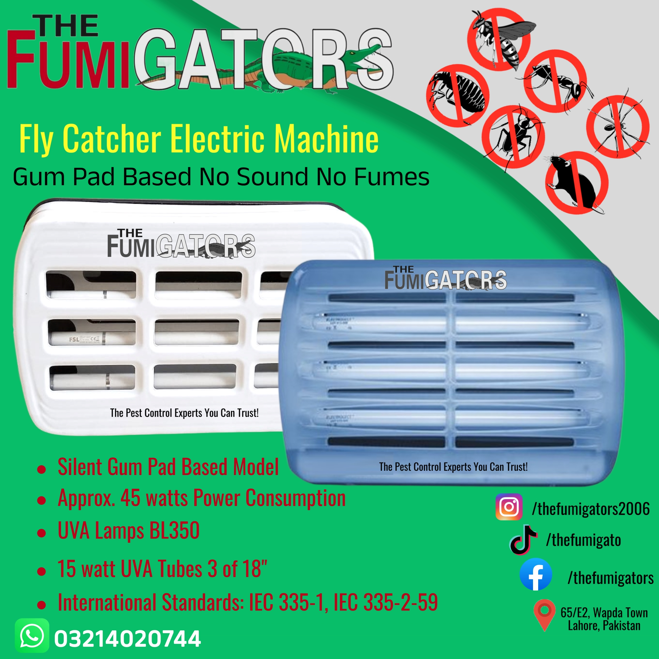 ILT | Fly Catcher Electric Machine